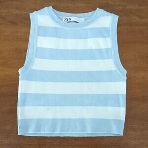 Zara knit crop top size S